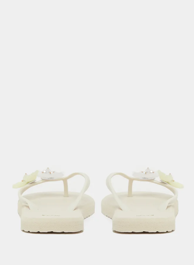 Styli Styli Flower Corsage Flip Flop
