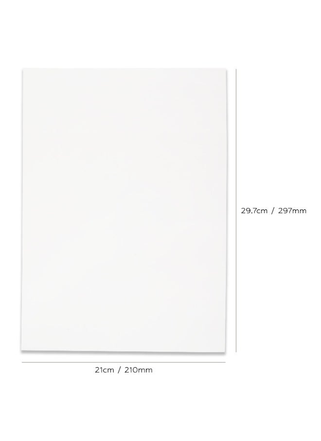 FIS PVC Transparent Cover, A4 Size(210x297mm), 200 Micron Thickness, Packet of 100 Sheets, Clear Transparent View, Best for Binding & Presentation Covers-FSCI20A4CLN  - Image 4