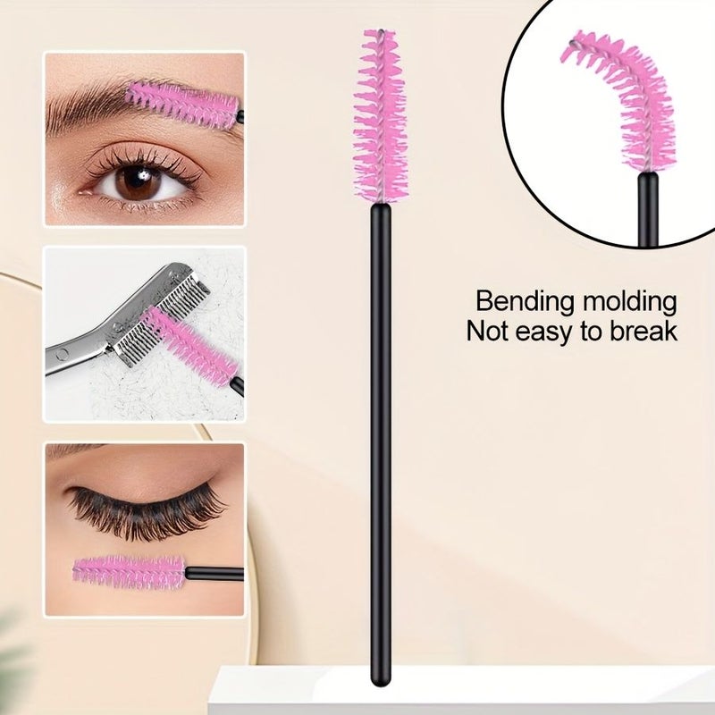 2 Pcs Stainless Steel Eyebrow Trimming Tools Set Ergonomic Scissors With Comb And Eyebrow Brush For Professional Left And Right Hand Use - Image 3