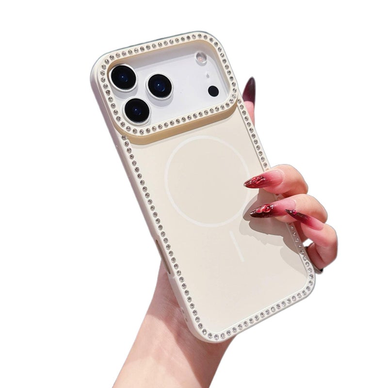 BB غطاء واقي، بنفسجي TPU، ألماس لامع، فاخر، لـ iPhone 13 من مادة TPU باللون البنفسجي - Image 4