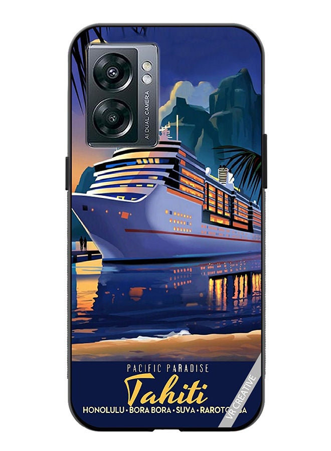 VR CREATIVE Protective Case Cover For OnePlus Nord N300 Pacific Paradise Design Multicolour - Image 1