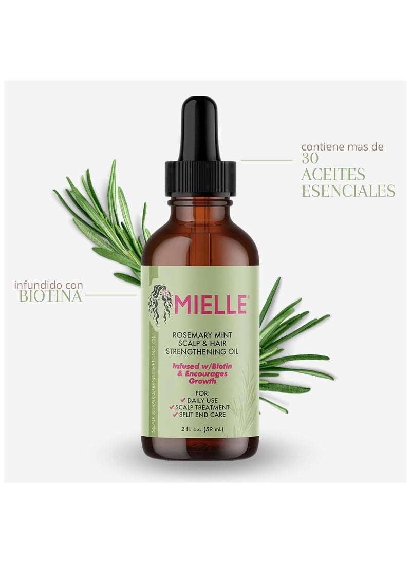 MIELLE ORGANICS CARE - Mielle Organics Mielle/Rosemary Mint Strengthening/Shampoo/Scalp & Hair Strengthening Oil/Deal/Gift Set - Image 1