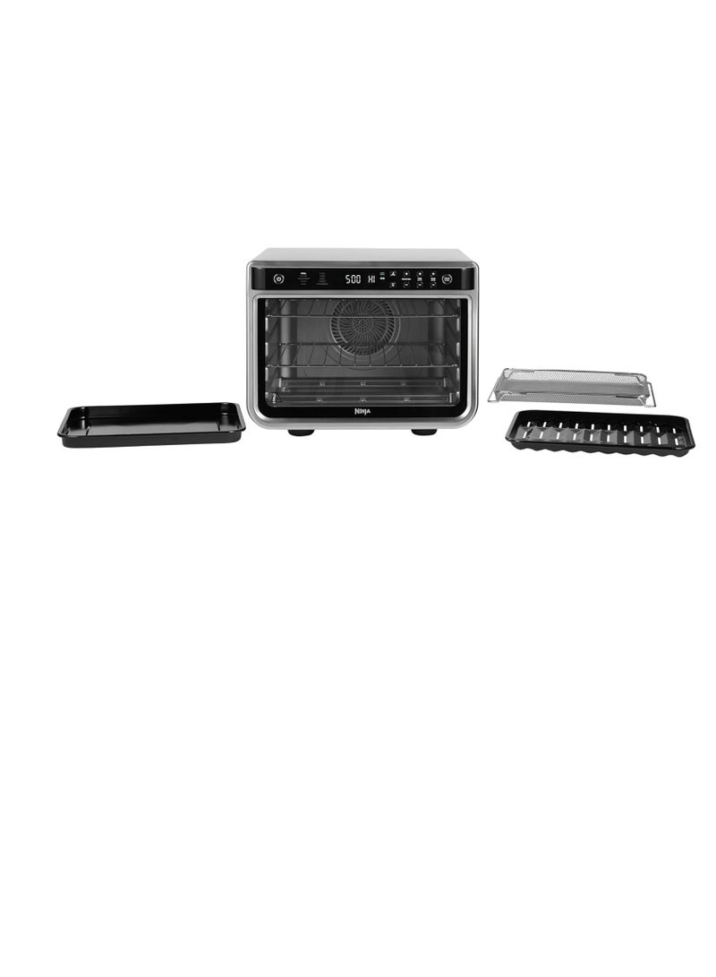 Ninja Foodi 10-in-1 Multifunction Oven, Fast Mini Oven, Countertop Oven, 10 Cooking Functions, Air Fry, Pizza, Grill, Roast, Bake, Toast, Bagel And More, Make Family-Size Meals 1 L 2400 W Dt200ME 43.5 - Image 2