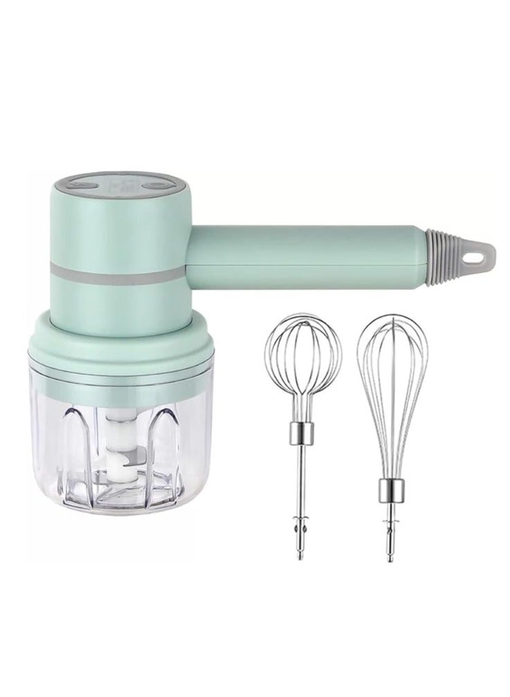 general Cordless 3 Speed Mini Blender Electric Food Blender Handheld Blender Egg Whisk Automatic Cream Food Cake Baking Dough Garlic Blender - Image 1