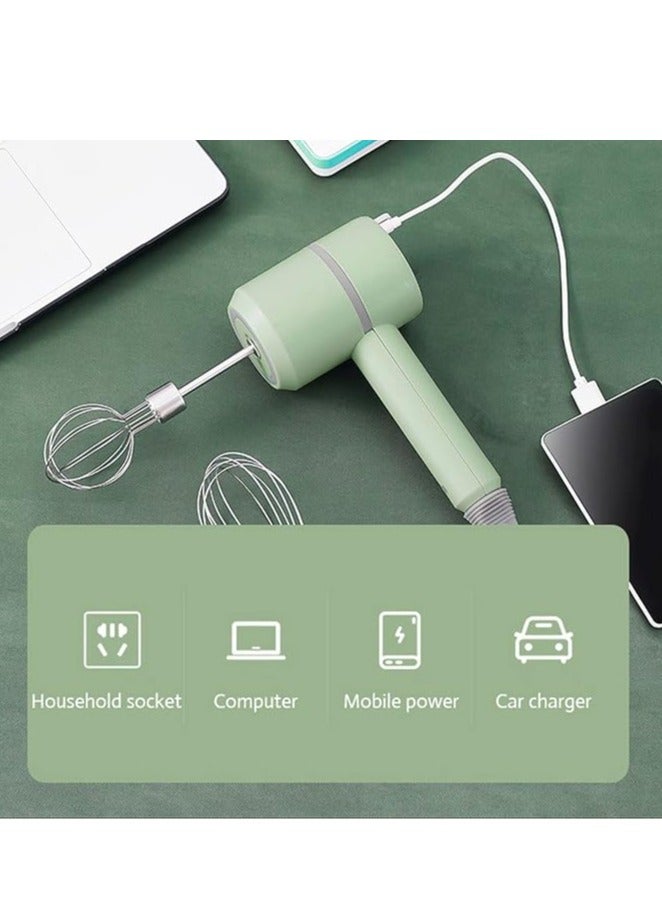 general Cordless 3 Speed Mini Blender Electric Food Blender Handheld Blender Egg Whisk Automatic Cream Food Cake Baking Dough Garlic Blender - Image 5