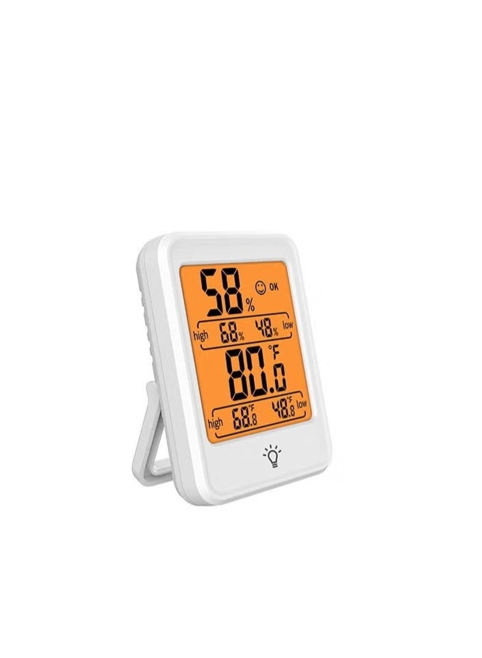 مقياس حرارة رقمي إلكتروني داخلي للمنزل، مقياس رطوبة. مقياس رطوبة رقمي داخلي، مقياس حرارة الغرفة ومقياس الرطوبة مع شاشة مراقبة درجة الحرارة - Image 2