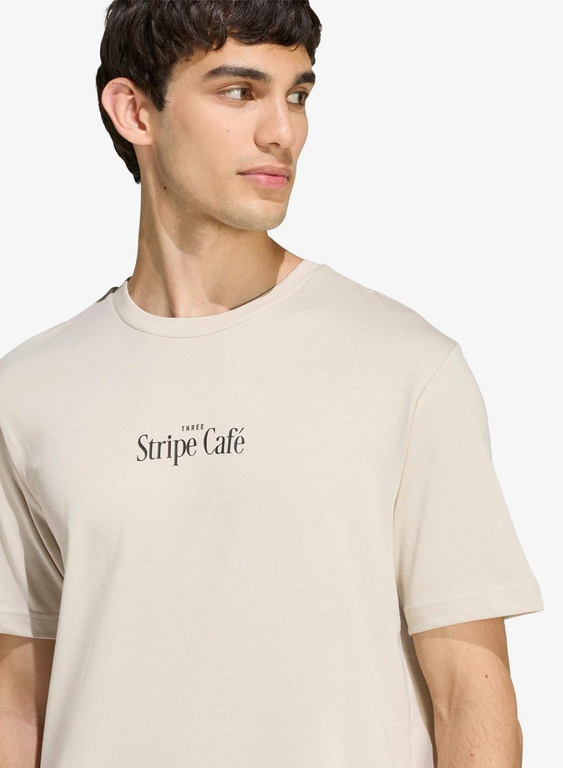 Adidas Coffee Cafe Donut Box Graphic T-Shirt - Image 4