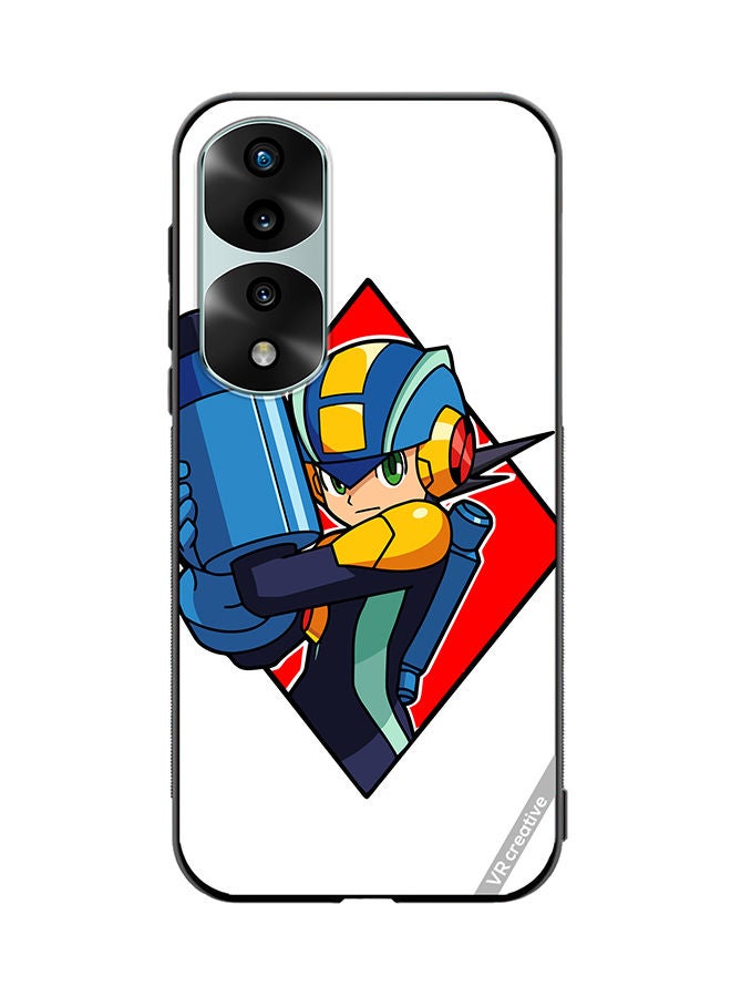 VR CREATIVE Protective Case Cover For Honor 70 Pro plus Mini Fireman Exe Design Multicolour - Image 1