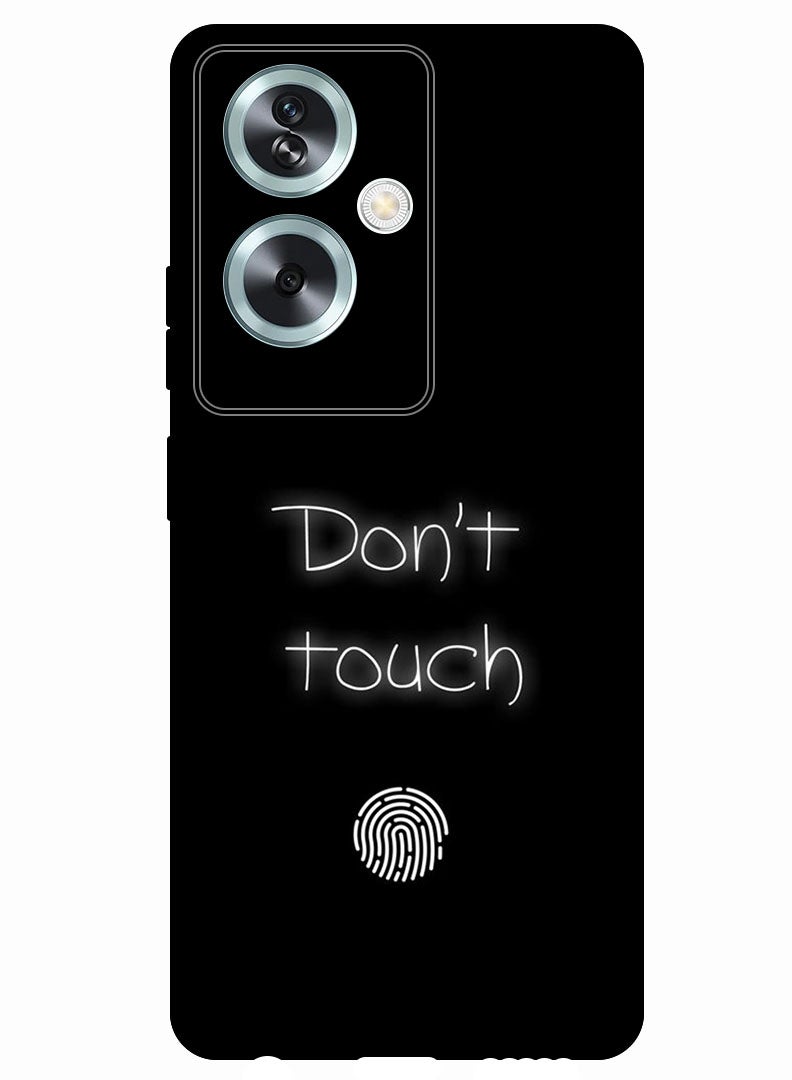 Theodor Protective Case Anti Scratch Shock Proof Bumper Cover For Oppo A79 5G Dont touch (2) - Image 1