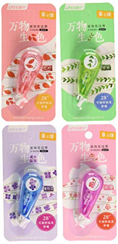 Allydrew Novelty Sticker Machine Pens, Decorative DIY Stationery Supplies for Home Office School, Nature - Image 4