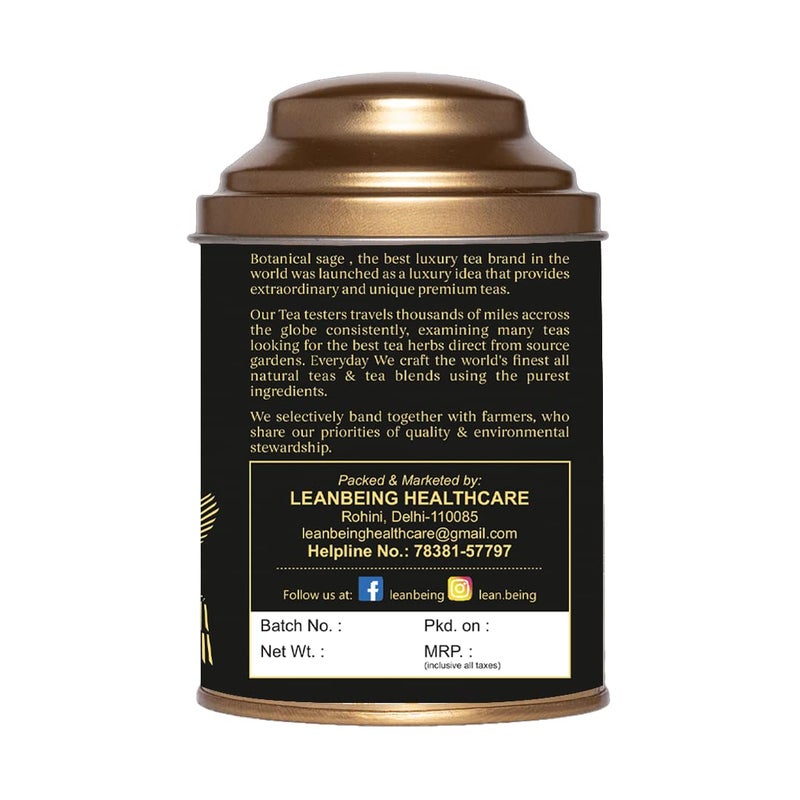 Botanical Sage- Shahi Kesar Chai Tea 200g | Premium Chai Tea With Kesar | Selected | Luxury Tea - Image 5