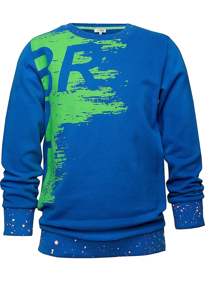 بي ار زد كولكشن Neon Printed Boys Sweatshirt