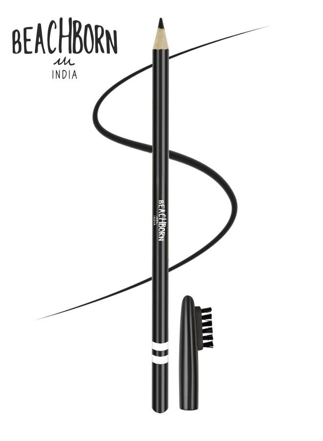 BEACHBORN INDIA Waterproof Eyebrow Pencil Black 1.5 g - Image 2