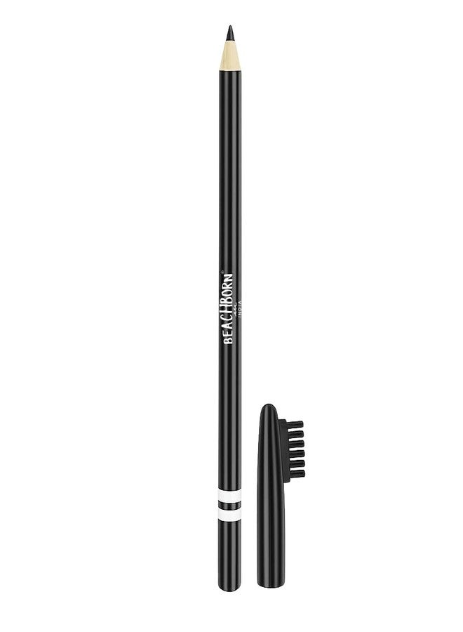 BEACHBORN INDIA Waterproof Eyebrow Pencil Black 1.5 g - Image 1