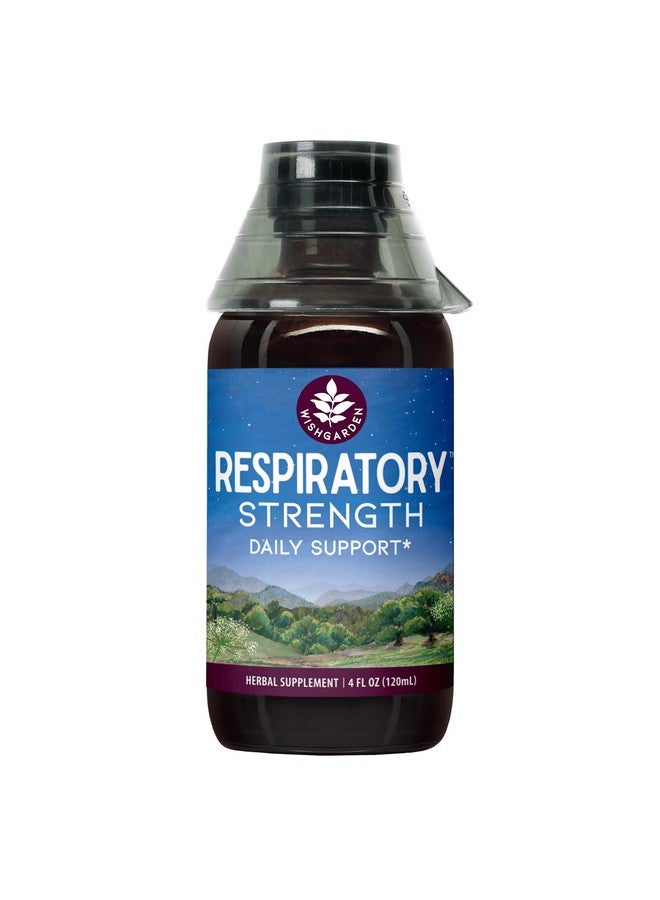 Wishgarden دعم يومي لقوة الجهاز التنفسي من ويش جاردن هيربز - مكمل عشبي لدعم الرئة قائم على النباتات مع المولين العضوي والإلكامبان، يدعم مرونة الرئة على المدى الطويل وكفاءة الرئة الأفضل، 4 أونصات - Image 1