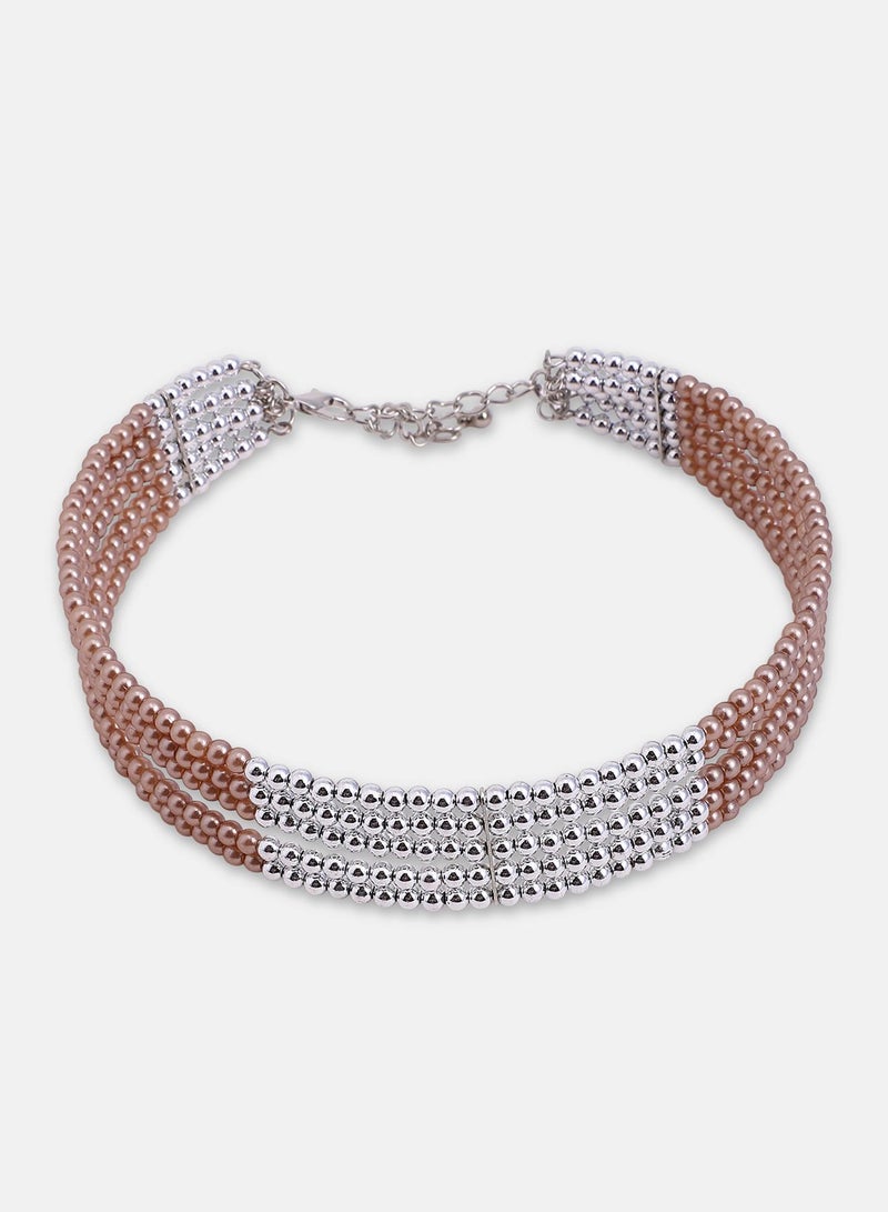 سوهي Women's The Panel-Bead Choker Necklace  - Image 4