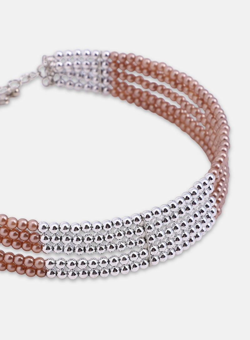 سوهي Women's The Panel-Bead Choker Necklace  - Image 5