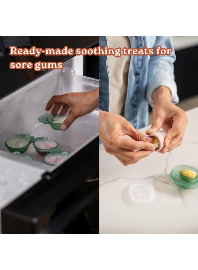 Haakaa Freeze-N-Feed Mini Combo with Silicone Food Feeder & Silicone Mini Nibble Tray - Image 4