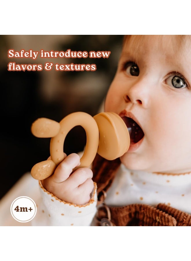 Haakaa Freeze-N-Feed Mini Combo with Silicone Food Feeder & Silicone Mini Nibble Tray - Image 5