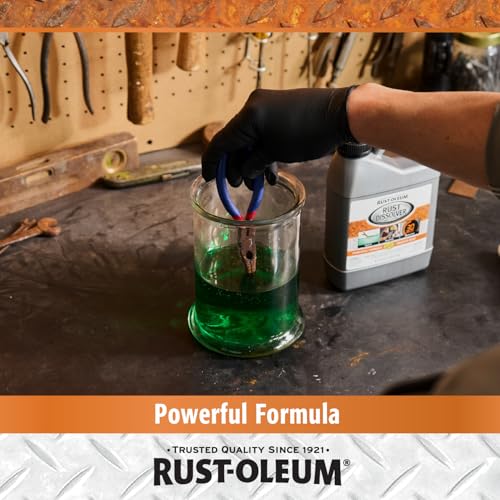 Rust-Oleum Rust Dissolver Soak & Bath | Heavy-Duty Corrosion Remover for Metal Tools, Cars, Bikes, Grills, Bolts, Firearms & More | Quart - Image 4