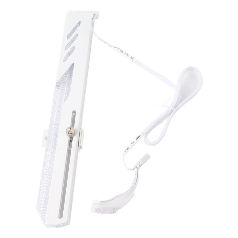 COOLMOON GPU Support Bracket White ARGB Graphics Card Holder - 5V 3PIN Double Interface GPU Sag Bracket for PC Case - Image 3