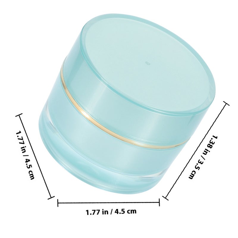 6pcs Travel Container 10g Cream Storage Container Travel Container Jar With Lid - Image 2