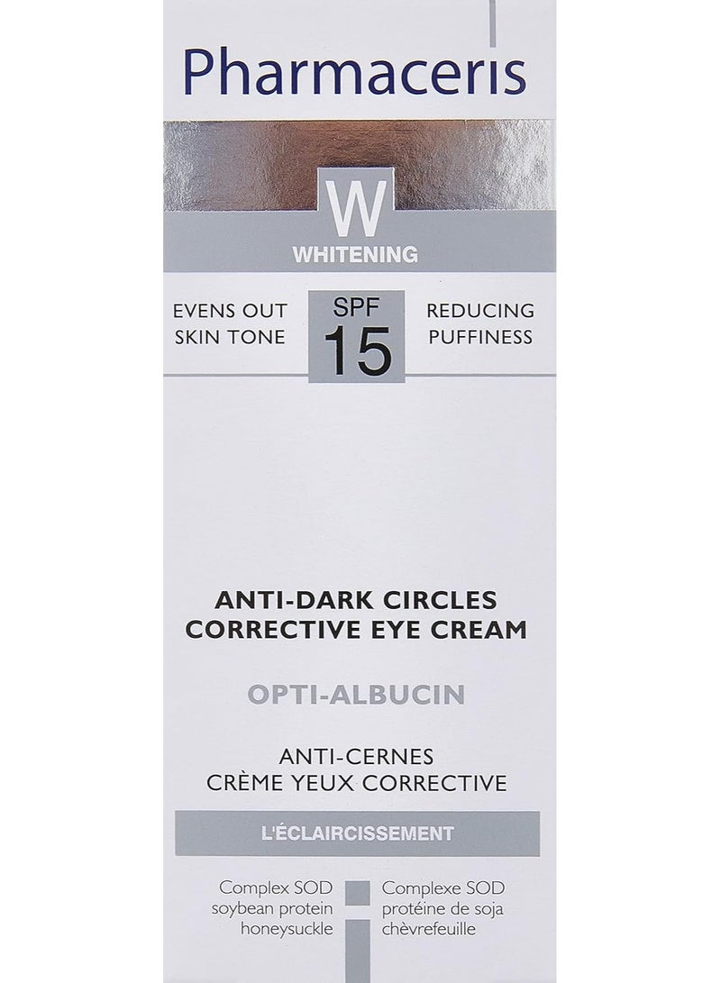 Pharmaceris Anti-Dark Circles Corrective Eye Cream (Opti-Albucin) , 15 ML - Image 1