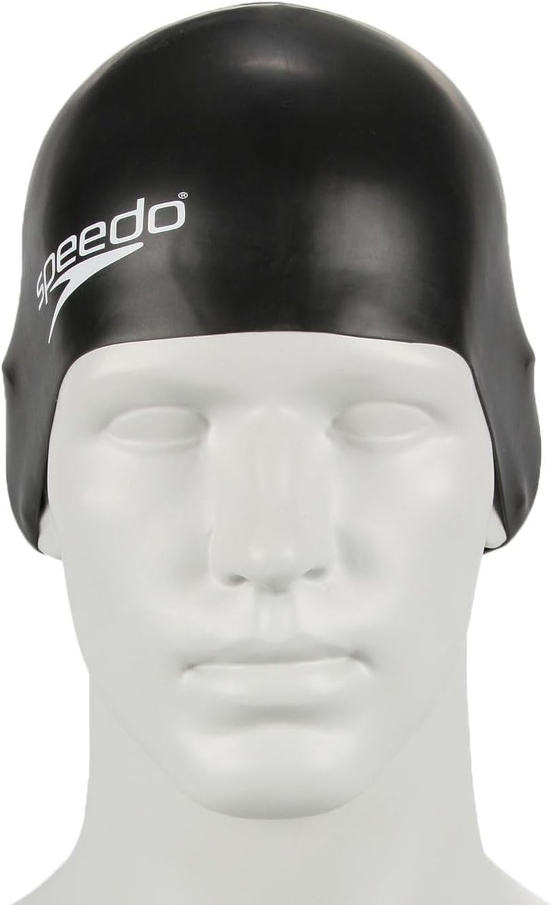 Speedo Unisex Adult Pace Cap - Black | Premium Swimwear & Swimming Accessory by Speedo for Training, Fitness and Recreational Use - Image 1