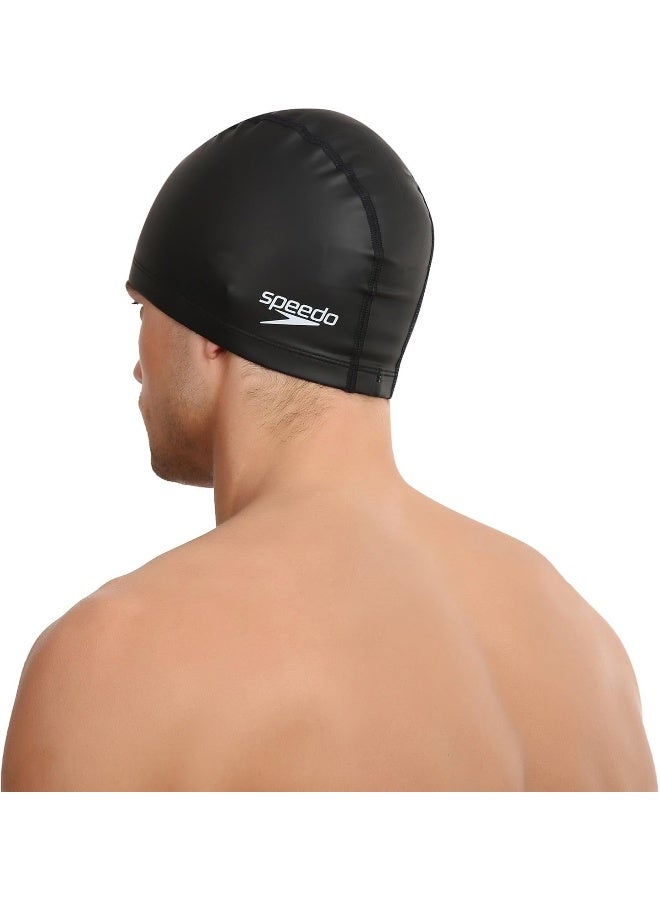 Speedo Unisex Adult Pace Cap - Black | Premium Swimwear & Swimming Accessory by Speedo for Training, Fitness and Recreational Use - Image 4