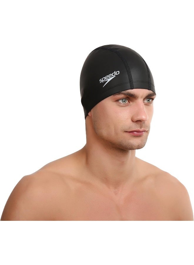 Speedo Unisex Adult Pace Cap - Black | Premium Swimwear & Swimming Accessory by Speedo for Training, Fitness and Recreational Use - Image 3