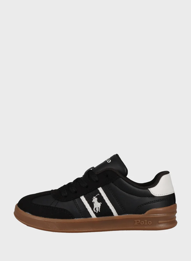 POLO RALPH LAUREN Youth Heritage Court Iii T-Toe Low Top Sneakers