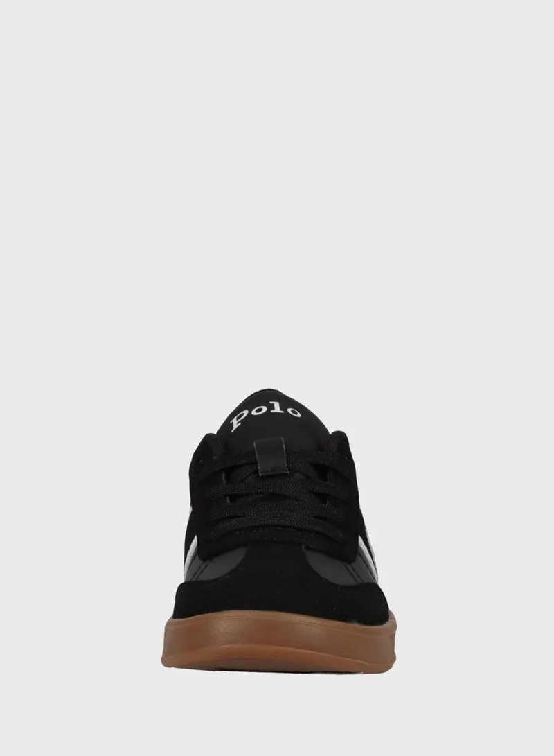 POLO RALPH LAUREN Youth Heritage Court Iii T-Toe Low Top Sneakers