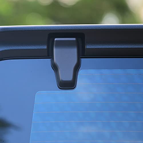 JVMA Rear Window Drain Rain Deflector Tailgate Glass Rain Gutter Weather Stripping for Jeep Wrangler JL JK 2008-2025 and Bronco Accessories (3.9Ft) - Image 3
