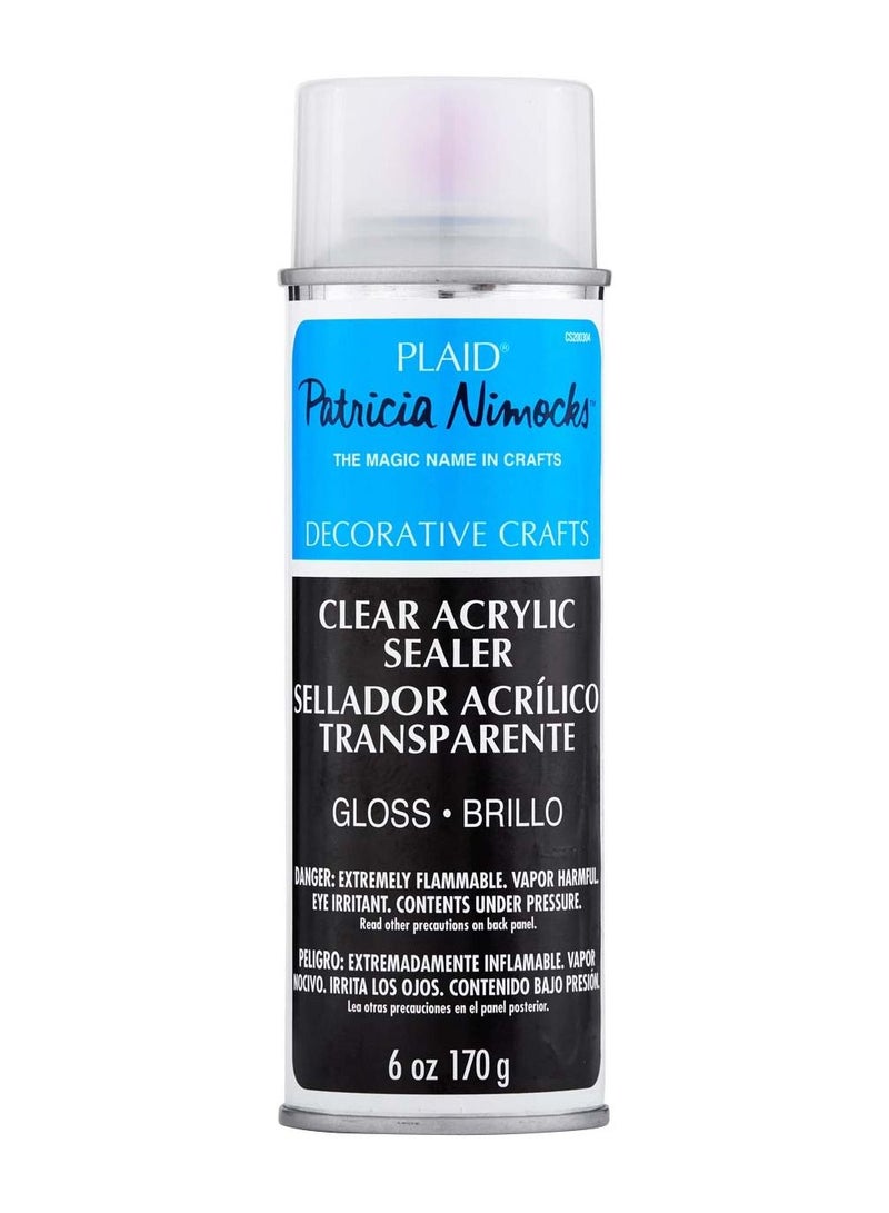 PLAID Patricia Nimocks Clear Acrylic Sealer Gloss 170 G  - Image 1