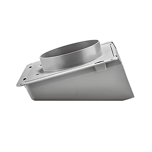Lambro W/Damper 351G/351GR 6-Inch Plastic Wall Cap, 1 Count (Pack of 1), Gray - Image 3