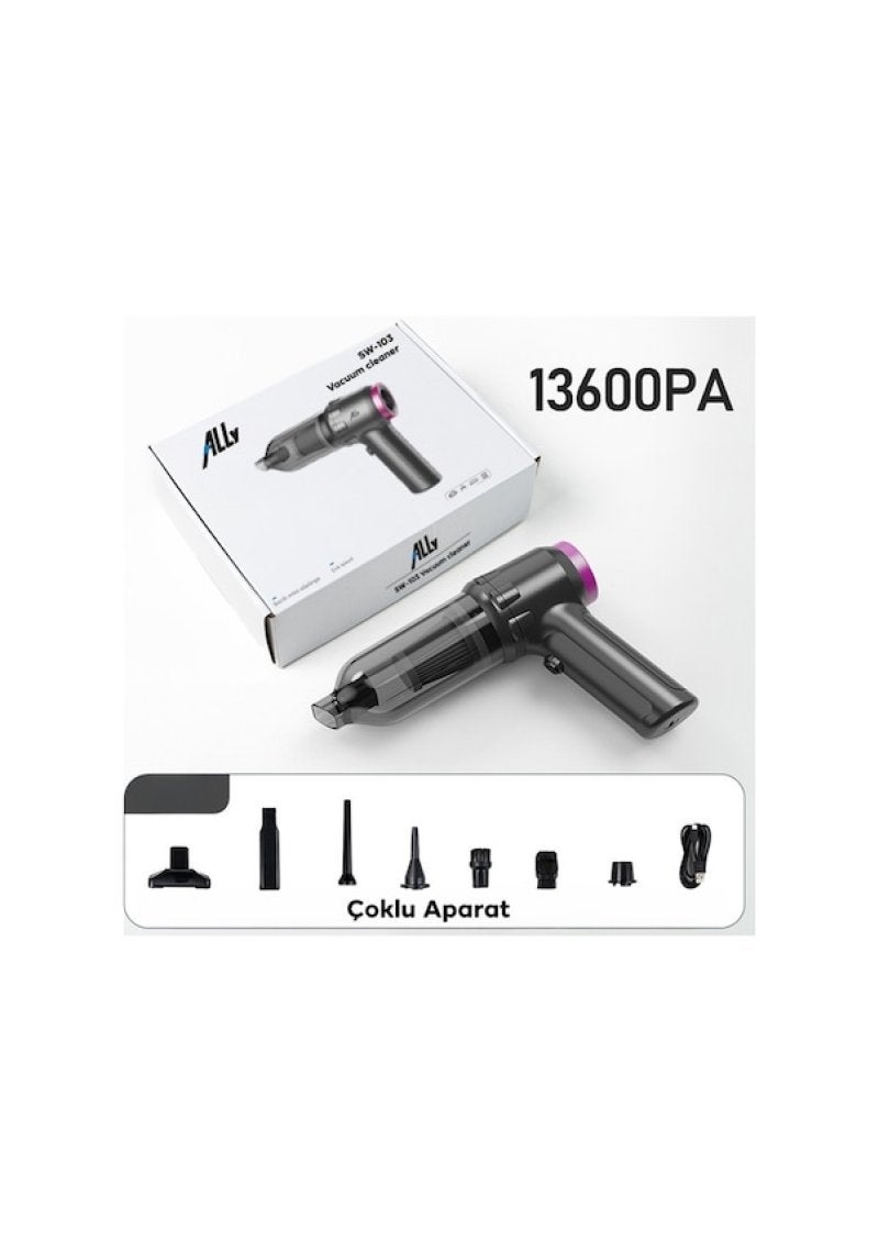 13600pa Powerful Portable 2 Stage Portable Vacuum Cordless Blowing Mini Car Vacuum Cleaner - Image 2