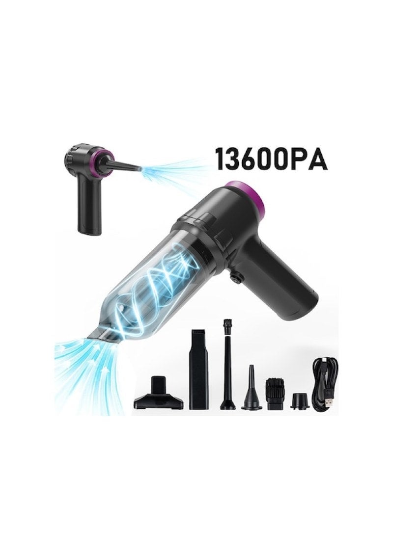 13600pa Powerful Portable 2 Stage Portable Vacuum Cordless Blowing Mini Car Vacuum Cleaner - Image 1