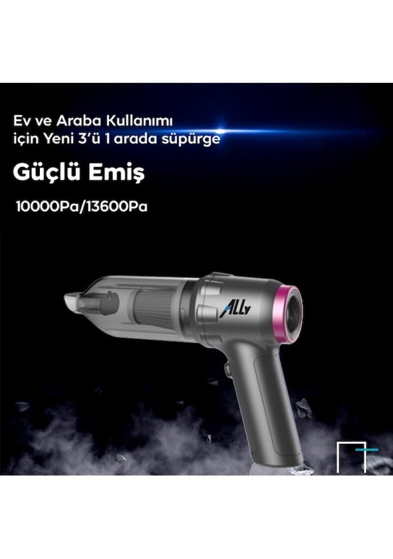 13600pa Powerful Portable 2 Stage Portable Vacuum Cordless Blowing Mini Car Vacuum Cleaner - Image 3