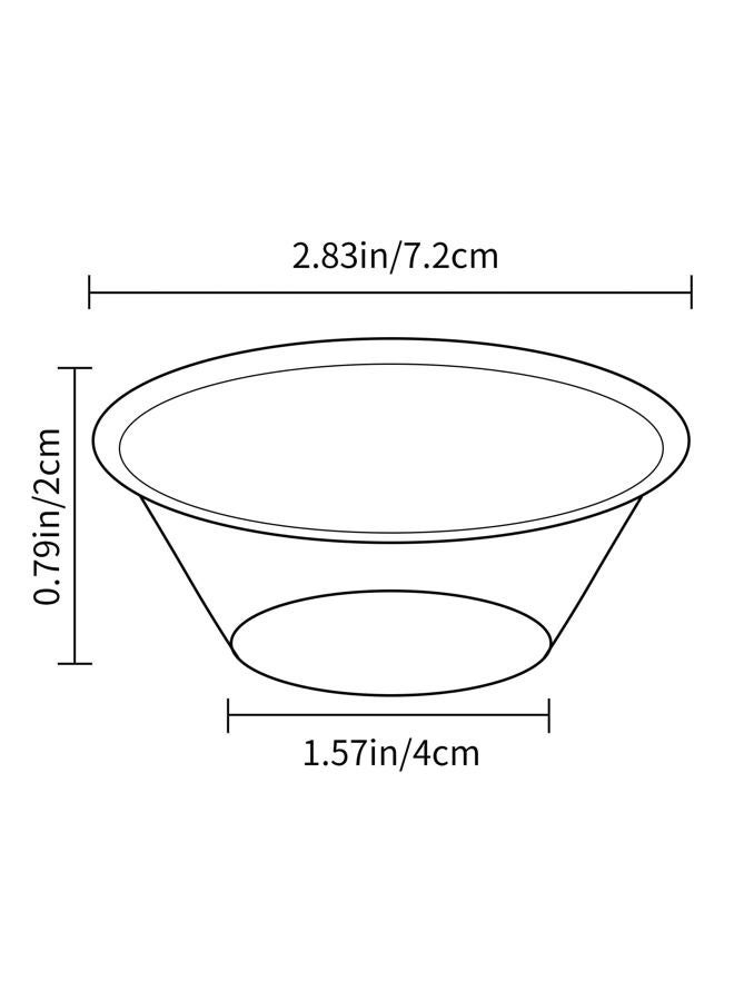 GUZE-US Mini Pie Pans (300pcs), Disposable Egg Tart Molds for Baking, 2.8-inch Mini Tart, Aluminum Foil Bakeware for Baking, Making Tarts, Quiche Pie, Caramel Pudding, Etc. - Image 5