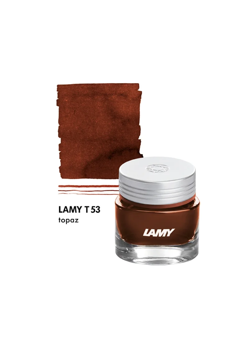 LAMY LAMY Fountain Pen Crystal ink 30 ml Topaz (T53-TOP)