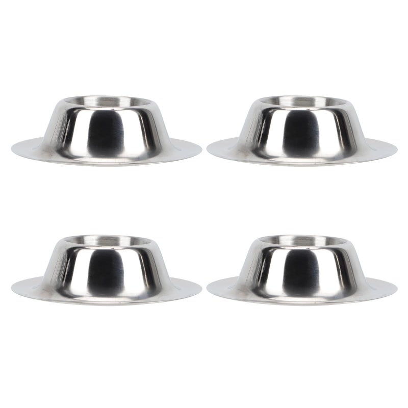 Stainless Steel Egg Holder Rack 4pcs Multi-functional Kitchen Dining Breakfast Accessory - Image 2