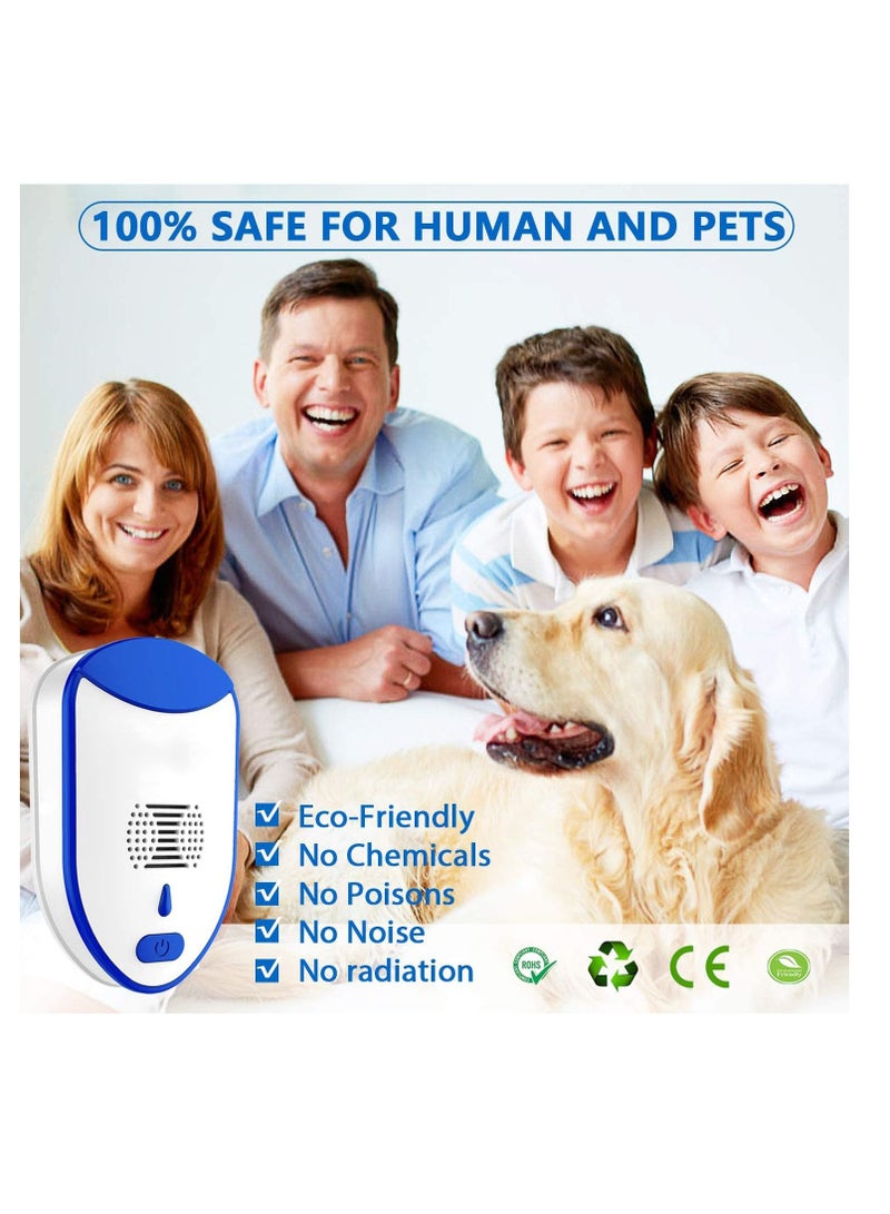 KASTWAVE Pest Repeller Ultrasonic, Pest Repellent Plug-in, Pest Control, Indoor use, Anti Mice, Insects Mosquitos Bugs Ants Spiders Roaches Rodents Rats(Blue-2Packs) - Image 3