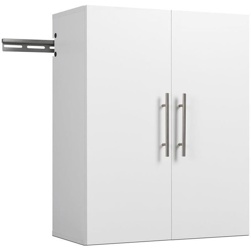 Prepac 24 White Wall Mount Storage Cabinet for Garage  Laundry Room