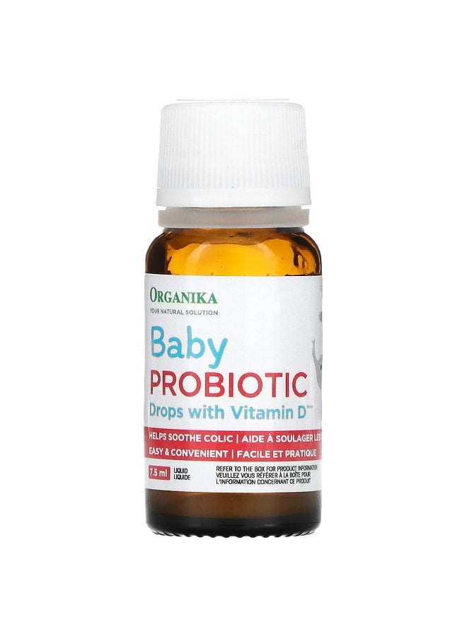 Organika, Baby Probiotic Drops with Vitamin D, 0-3 Years , 0.25 fl oz (7.5 ml) - Image 3