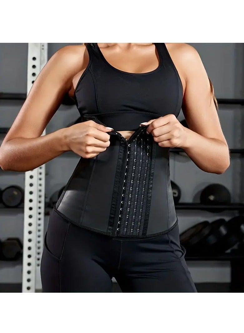 DubaiGallery Lose Weight & Reduce Fat Instantly with Corset Waist Trainer Shaper Sauna Sweat High Waist Shorts  - Image 3