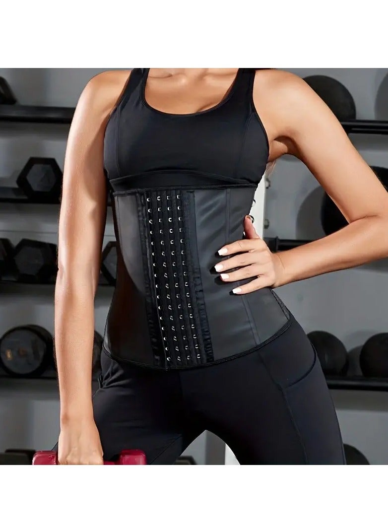DubaiGallery Lose Weight & Reduce Fat Instantly with Corset Waist Trainer Shaper Sauna Sweat High Waist Shorts  - Image 2