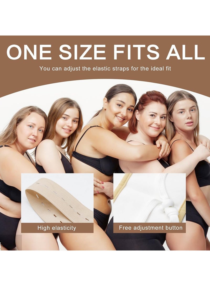 general 4 castor oil packs wrapped in organic cotton for liver detox, stomach, abdomen, neck, and whole body, reusable hot/cold pad kit with adjustable elasticated straps, waterproof and oil leak resistant - Image 3