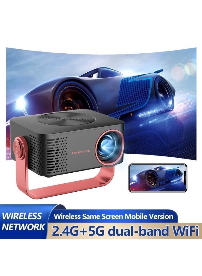 NexusTek 2026 Flagship Smart Portable Projector 4K Decoding Native 1080P 390 ANSI Lumens Dual Band WiFi Auto Focus and Keystone 180 Degree Rotation Stand HiFi Sound Multi Device Support Home Theater Projector - Image 3