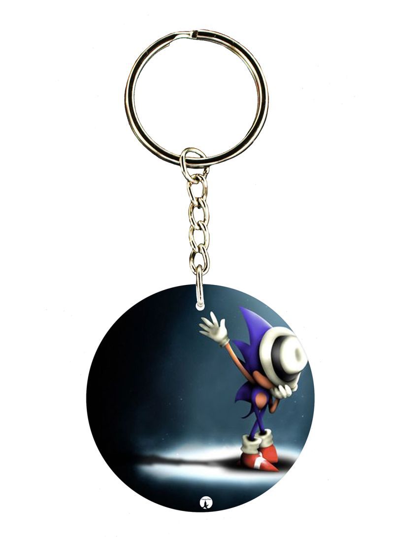 RKN Sonic Printed Keychain
