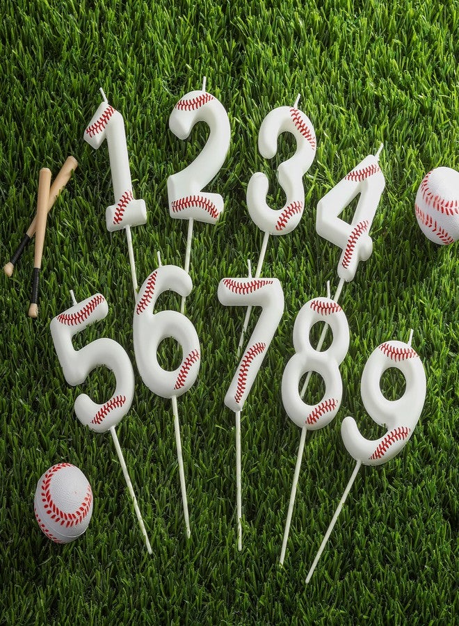 PHD CAKE 2.76 Inch Number 1 Baseball Birthday Candles, Baseball Number Candles, Cake Number Candles, Party Celebration, Style Candle - Image 5